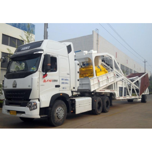 35M³ Mobile Concrete Batching Plant for sale