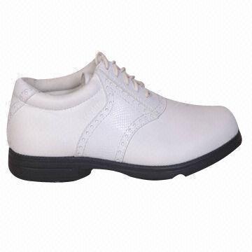 Golf PU leather shoe, waterproof
