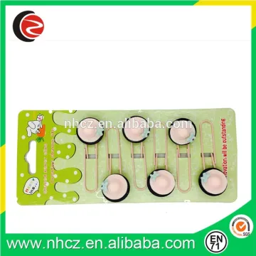 Pink Cap Shape Bookmark for gifts promotional paper clip