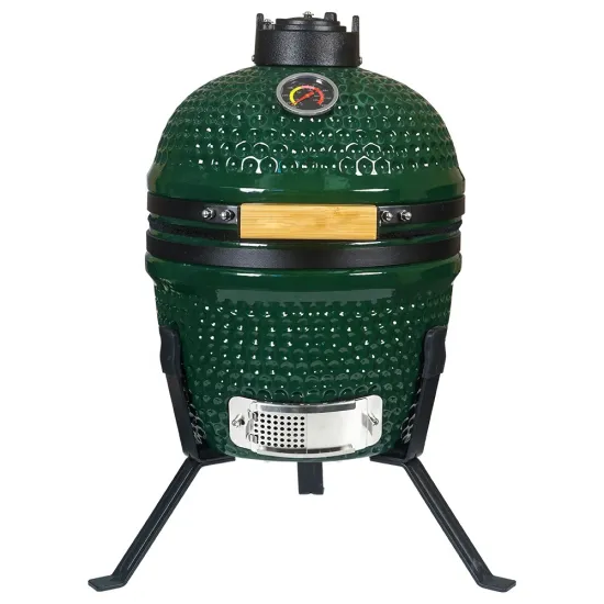 SEB KAMADO Green 13 Inch Parrilla Green Egg Bbq Smoker Portable Grill Bbq Grills Charcoal