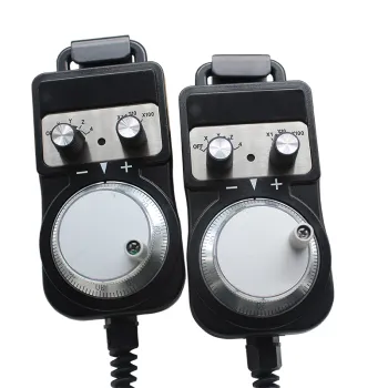 Manual Pulse Generator, Hand Wheel, and Sensor Kit for CNC Machining Centers with 4-6 Axis MPG Control