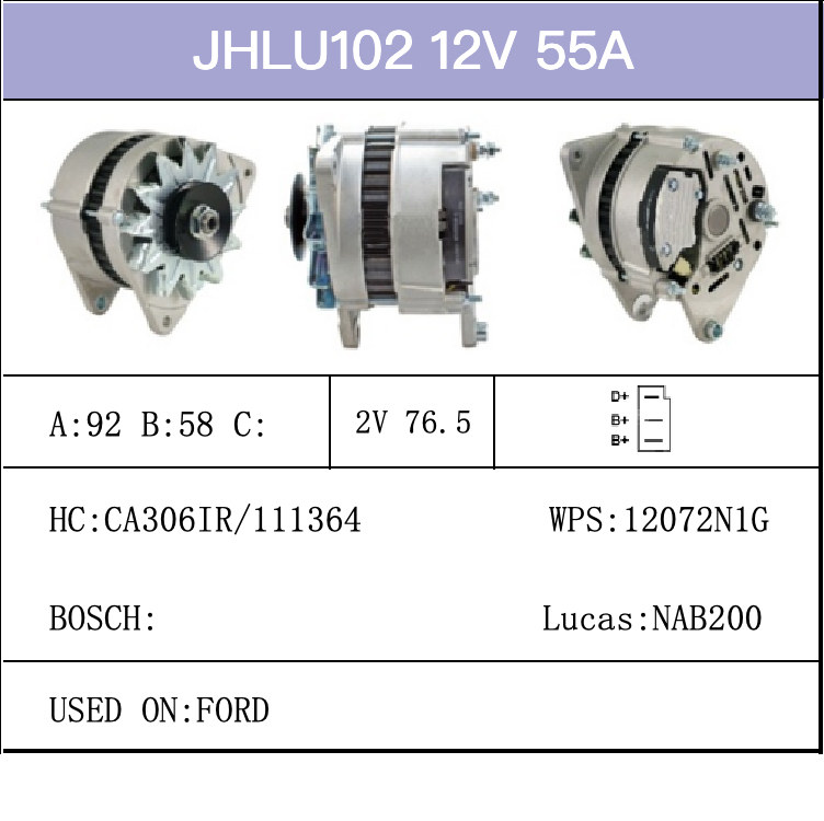 Alternator-Catalogue-JHLU102-X-