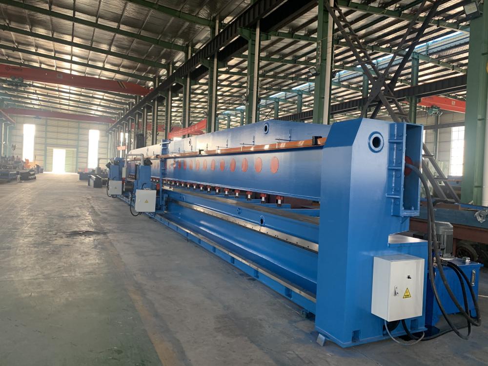 Metal steel plate edge milling machine