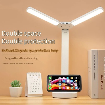 Lampe de bureau LED pliable avec calendrier