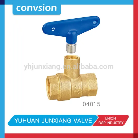 Junxiang 04015 F X F Brass Stop Cock Valve