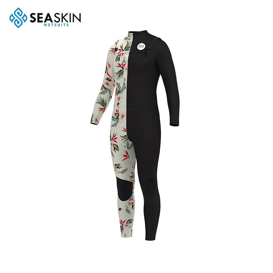 Seaskin Surfing Diving Neoprene Custom Pattern Wetsuit