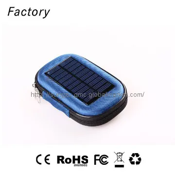 Travel solar charger bag Mini keyring portable bag solar charger
