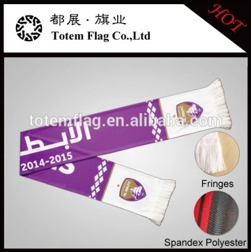 Printed Polyester Football Fans Sport Scarf