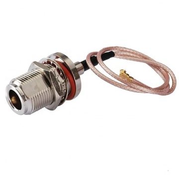 HF-Stecker n weibliche Nuss O-Ring-Baugruppe Koaxialkabel RG178 IPEX