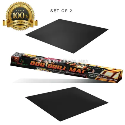 BBQ Grill Mat PTFE Coated Non-stick BBQ Hot Sheet - fit for hotplate and weber BBQ, no need for fat or oil bbq accessories