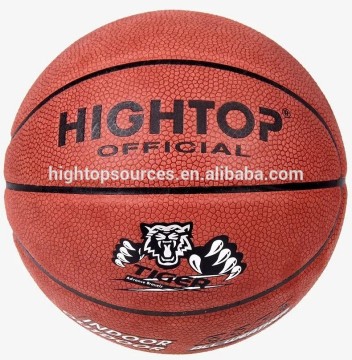 Genuine Leather Laminated stress basketball ball PU basketball