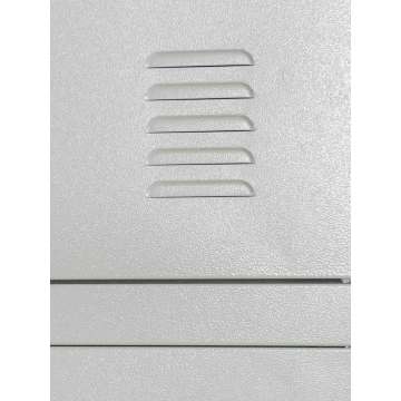 2 Wide Standard Metal Locker 15" Depth