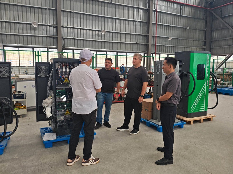 SOL+, a Leading Brazilian New Energy Distributor, Visits Sennan Electric for Site Inspection and Reaches Preliminary Cooperation Agreement!
