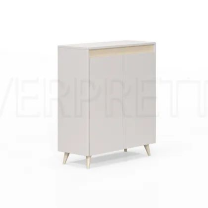 Commercial Apartment Home Furniture Metal Shoe Cabinet