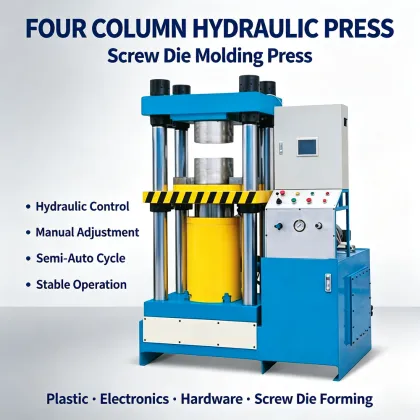 Multi Speed Four Column Hydraulic Press