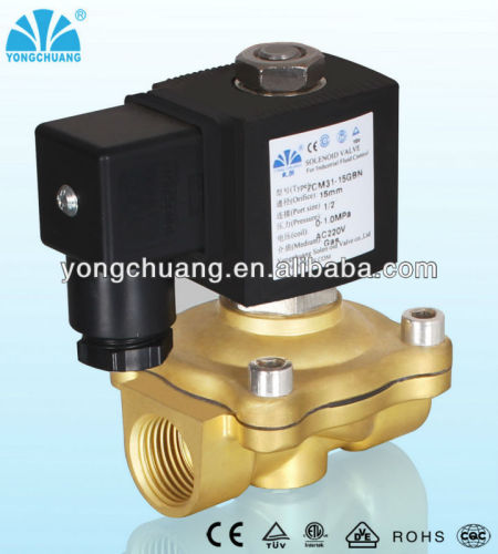 Diaphragm Direct lifting gas solenoid valve