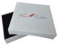Aangepaste logo witte speciale papieren armband papieren dozen