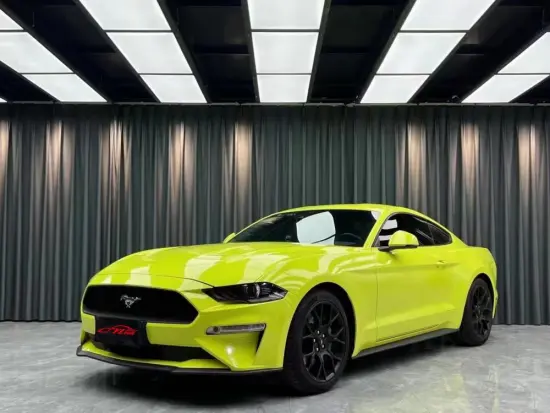 PET High Gloss Acid Green Car Vinyl