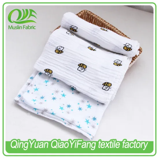 MOF014 printed fabric gots,100% organic cotton, wholesale customed print fabric
