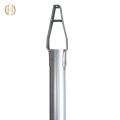 8 -11m Pole tubular swaged Galvanizado personalizado