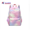 Hot Selling Polyester Tie Dye Backpack Girls