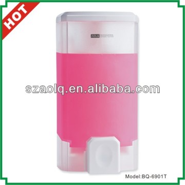 Transparent abs wall mount liquid hand rose soap dispenser