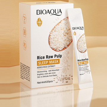 BIOAOUA Rice Puree Rejuvenating Moisturizing Sleep Mask