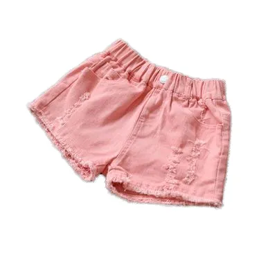 Girls' Cotton Shorts and Denim Jeans - Fashionable Kids Clothing