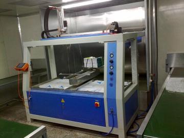 Macchina di rivestimento robot assi