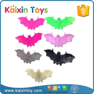 10266003 mini halloween plastic bat toys for party
