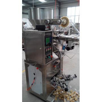 Small granule automatic triangle packing machine