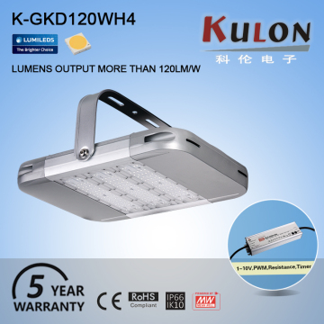 CCT 3000k IP66 assembly areas 120w led high bay light