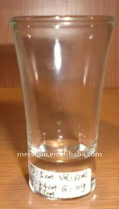spirit glass of shot glass