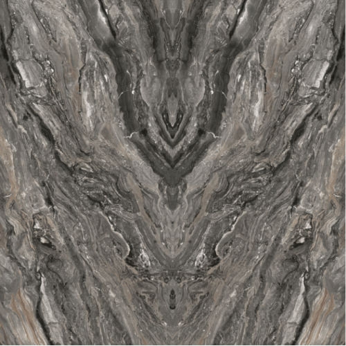 Pierre frittée en dalle marron vénitienne