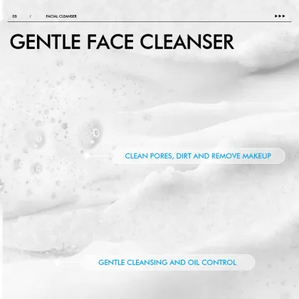 High Quality Organic Deep Cleanser for Men: Natural Face Wash with Acne Treatment and Whitening