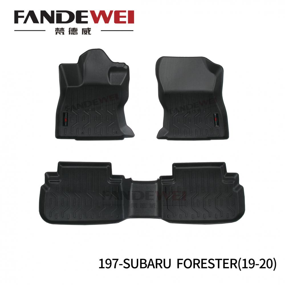 Tapis de sol de voiture pour subaru-forester