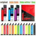 Cigarro eletrônico Diferentes frutas sabor Puff Flex 2800 Puffs