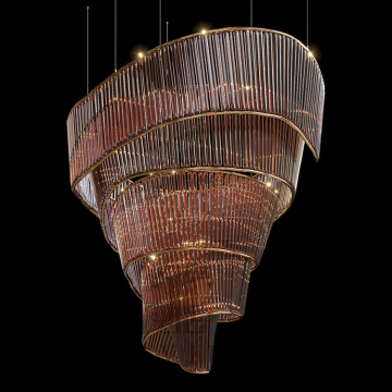 Custom Indoor LED Chandelier for Living Room and Dining Room