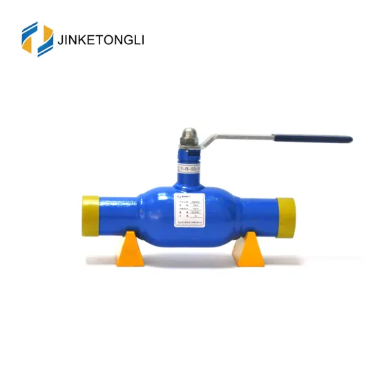 Flow control pressure balance float welded ball valves for water supply