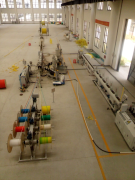 HDPE Micro Duct Bundle Hose/Pipe Extrusion Line