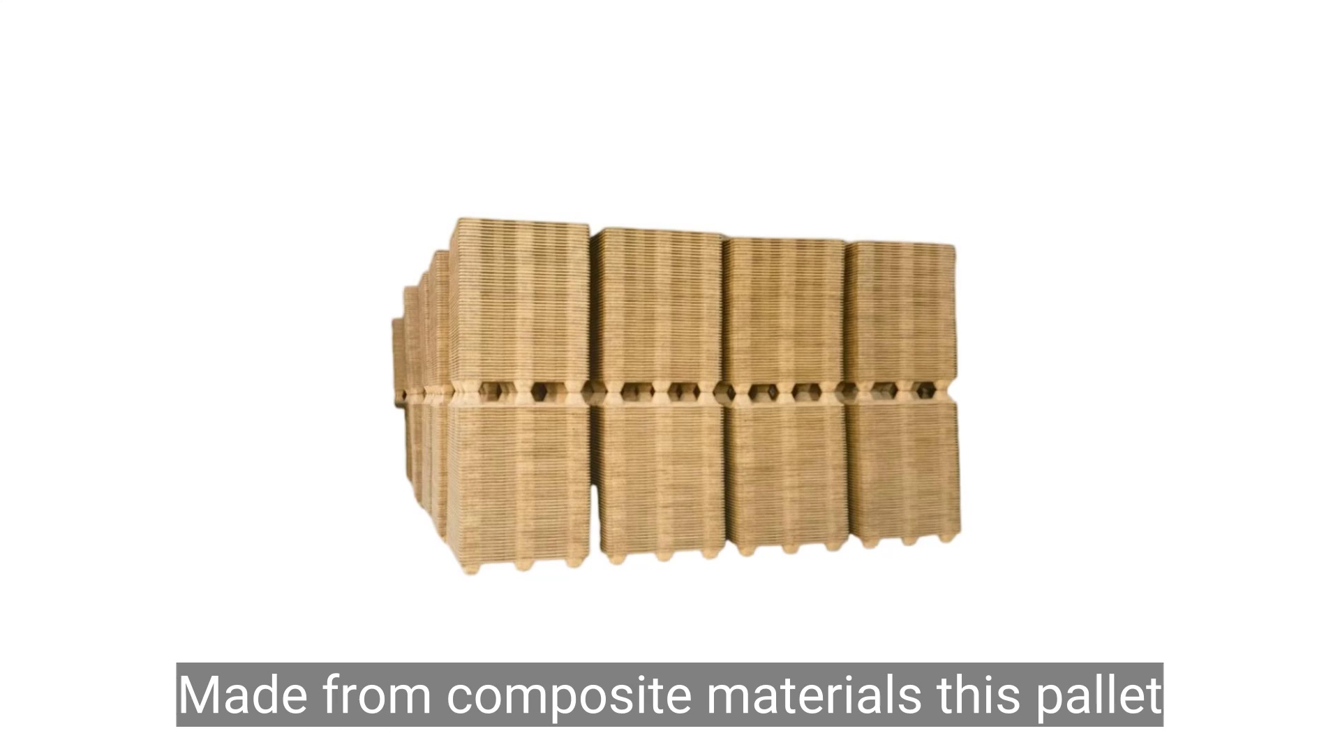 Eco-Friendly Compressed Wood Pallets for Efficient Storage and Transport