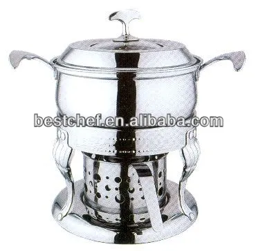 stainless steel Deluxe mini hot pot for single or double