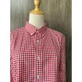 Spring classic plaid custom brand long sleeve shirt