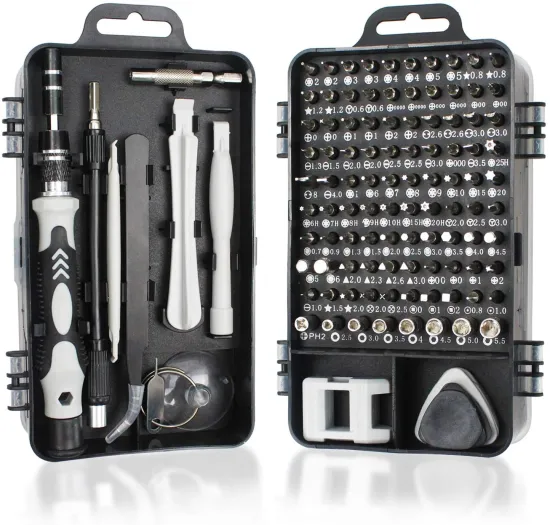 Hongyi 115 in 1 C-RV Chrome Mini Screwdriver Bits Set: A Comprehensive Electronics Repair Tool Kit