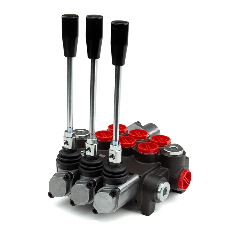 Position Based Gas Flow Controller 21 Gpm P80 Hydraulic Directional Control Valve - 4 Way, 3 Positions ...