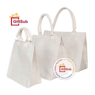 Reusable Custom Logo Printed White 100% Polyester Tote Bag - Perfect for Beach & Shopping
