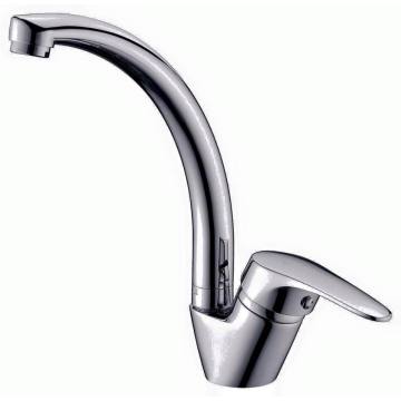 Single Lever Pull Down Zinc Kitchen Faucets Mixers