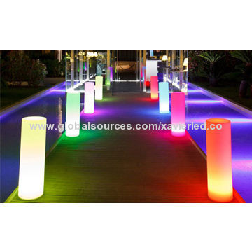 LED garden decorative pillar lights
