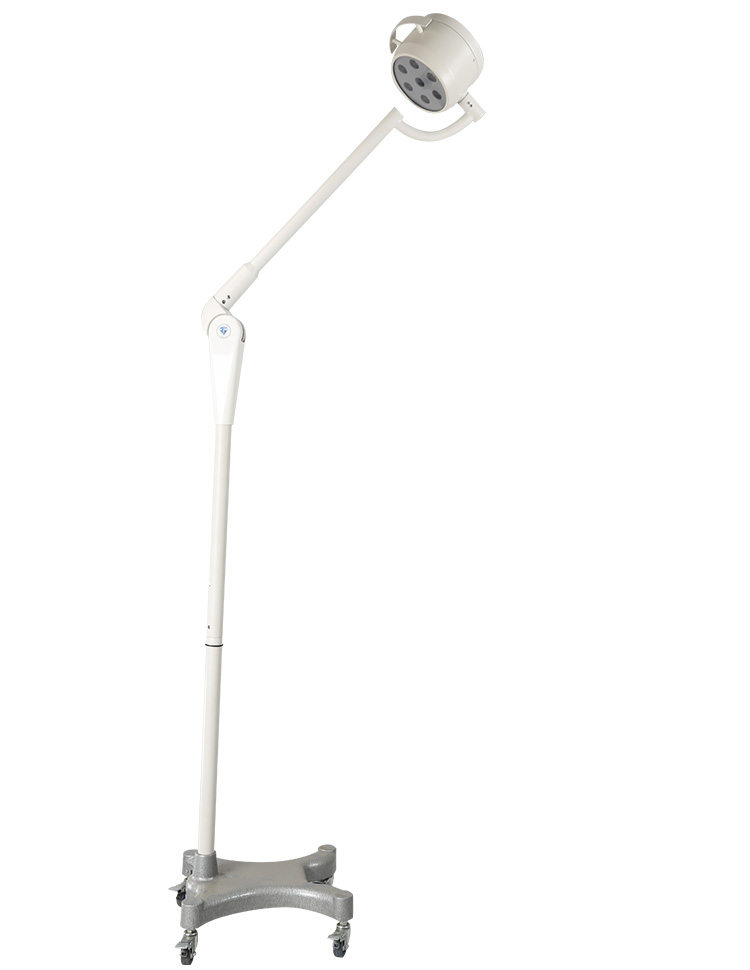 Mobile type shandowless surgery lamp