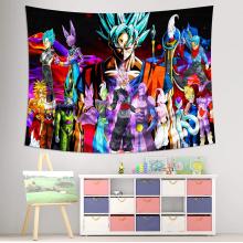 animation theme polyester digital printing hanging tapestry